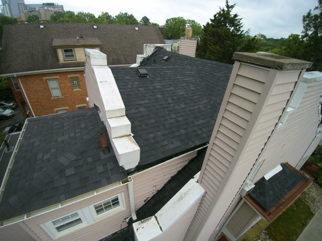 roof of a house